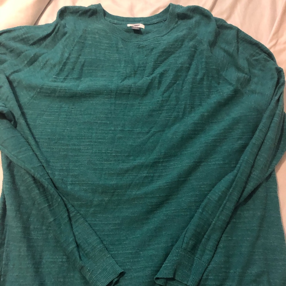 Teal Old Navy crewneck sweater 3XL